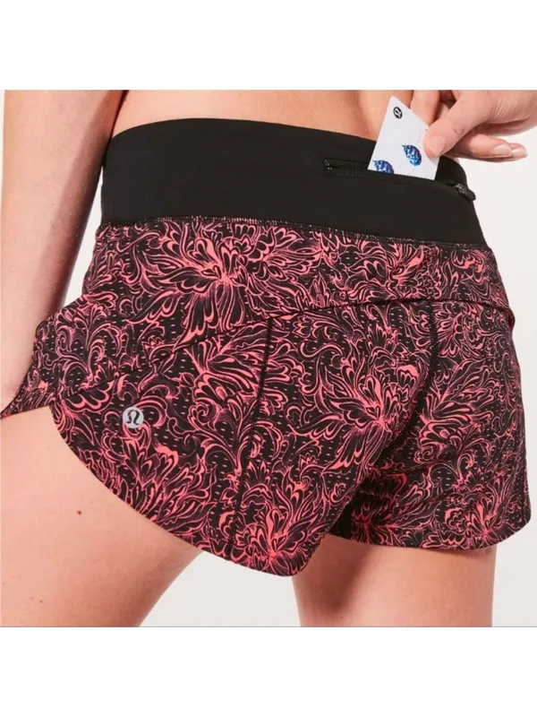 Lululemon Speed Up Short *2.5"Infinity Speed Up Short Glossy Black / Black Sz 10 - Image 8