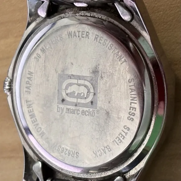 Marc Echo Rhino Dynasty Watch Ladies Women's Pink Face Water Resistant Japan - Image 6
