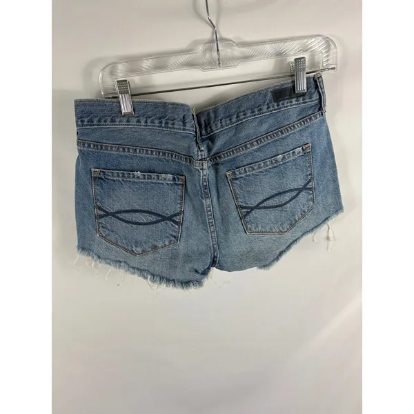 Abercrombie & Fitch Cutoff Jean Shorts Size 28 - Image 3