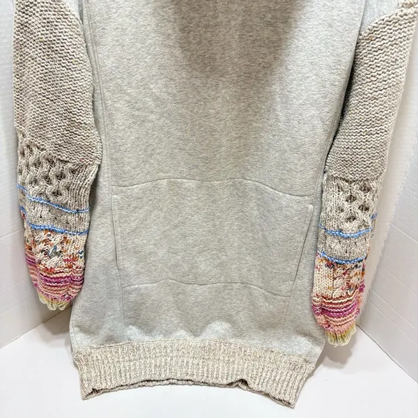 Anthropologie Daily Practice Women Dress Sweater Tunic Cozy Crowl Neck Sz XS - Image 3