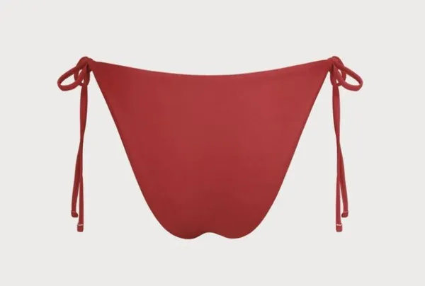 Berlook Red Reversible Halter Triangle Bikini Set - Image 8