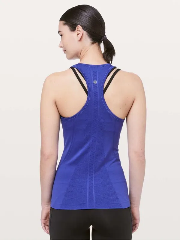 Lululemon Swiftly Tech Racerback Lazurite Blue Purple Size 6 - Image 4