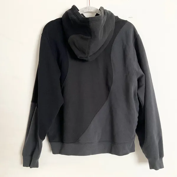 Alo Yoga Make Waves Hoodie Vintage Black Tonal XXS - Image 7