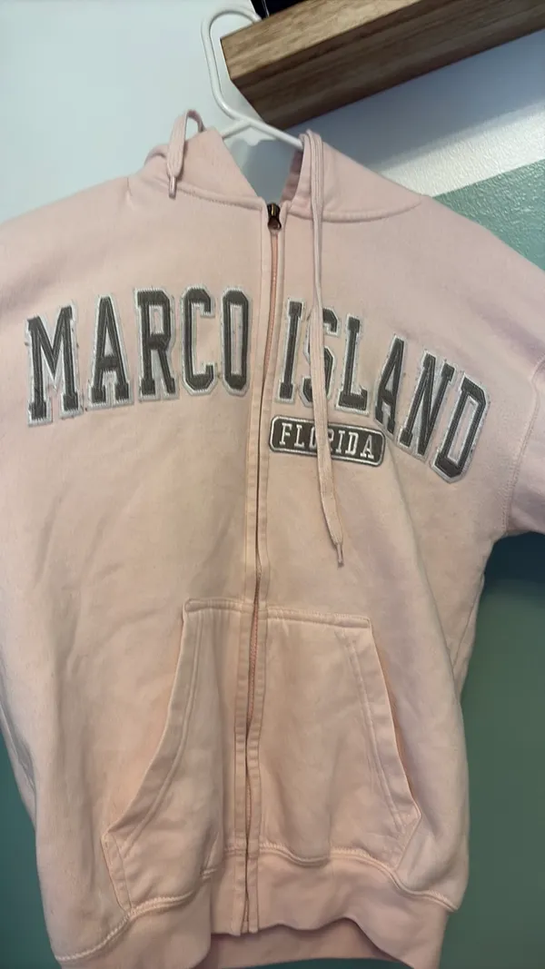 Marco Island Pacific and Co pink zip up - Image 4