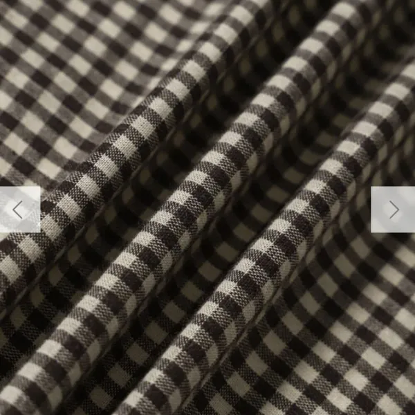 RIHOAS The Brown High Waisted Plaid Shorts 3 - Image 4