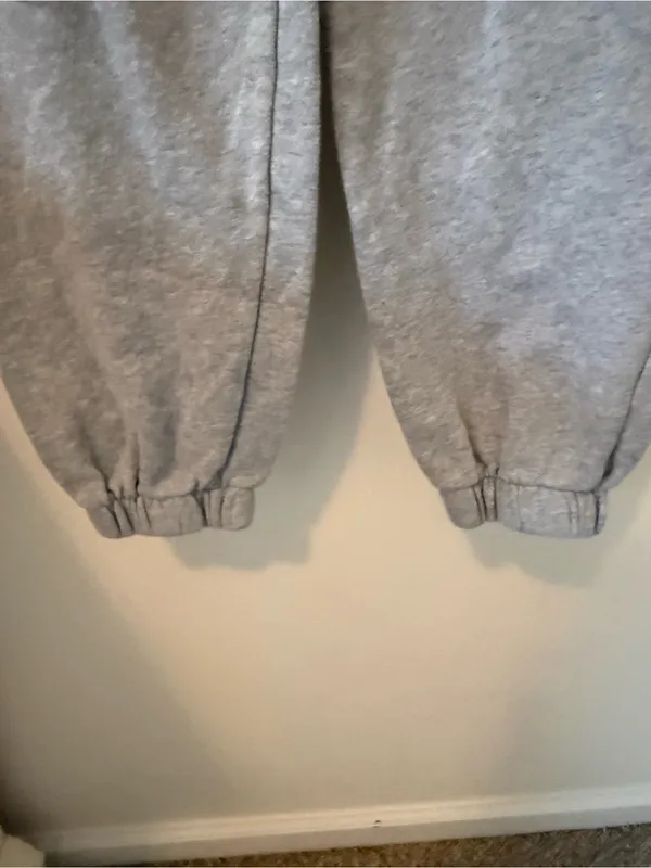 Brandy Melville Light Gray women’s  Jogger Sweatpants - Image 2