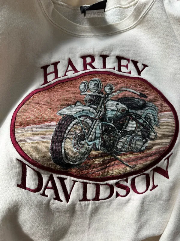 Vintage Harley Davidson crewneck - Image 5