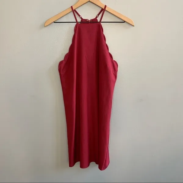 Lulu's Wine Red Endlessly Endearing Cocktail Dress - Image 5