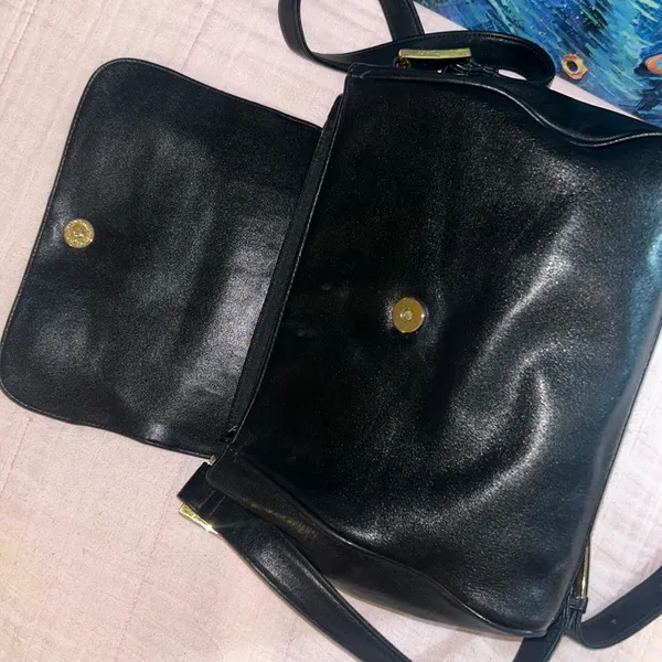 Vintage Dillard’s Black Shoulder Bag - Image 8