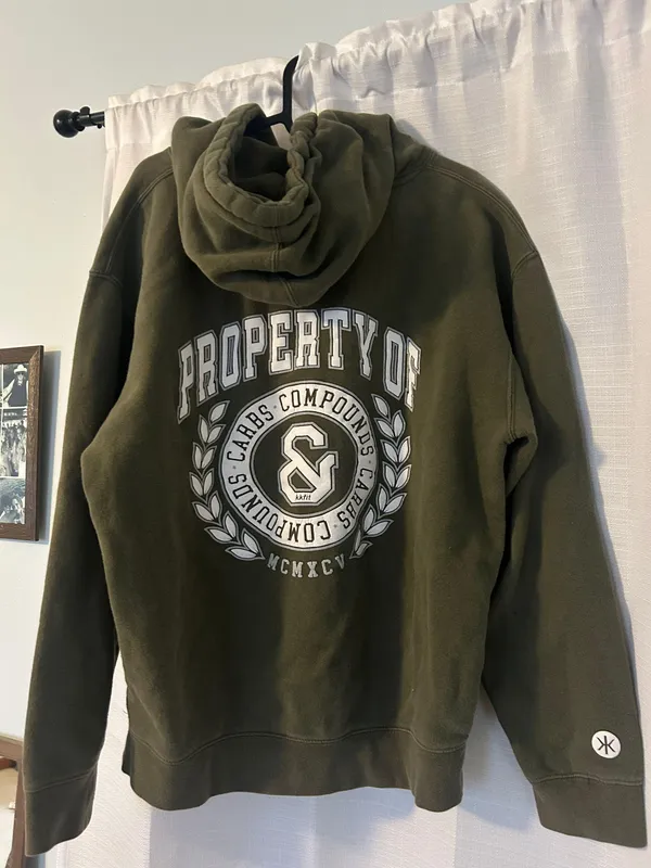 Carbs & Compounds Oversized Sweatshirt Green Size M - Image 2