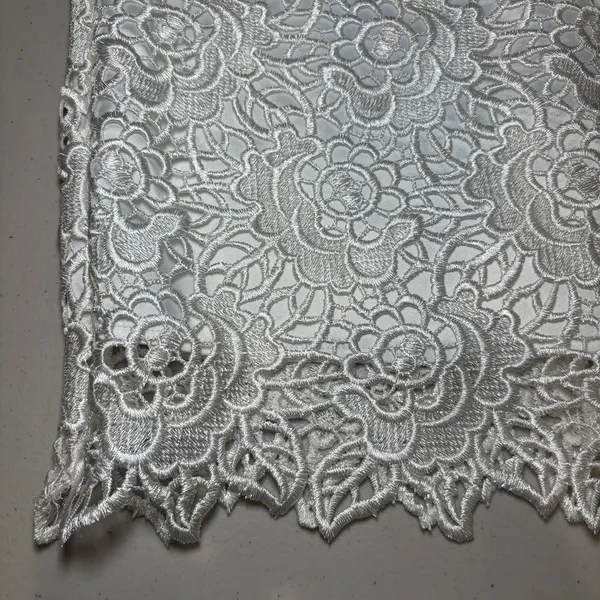 MM Couture Miss Me White‎ Strapless Lace Mini Dress Medium Wedding Cocktail - Image 7