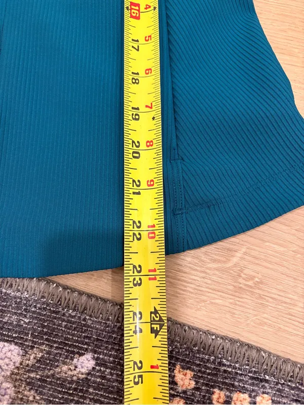 Athleta Salutation Ribbed Zip Up Size Small - Image 6