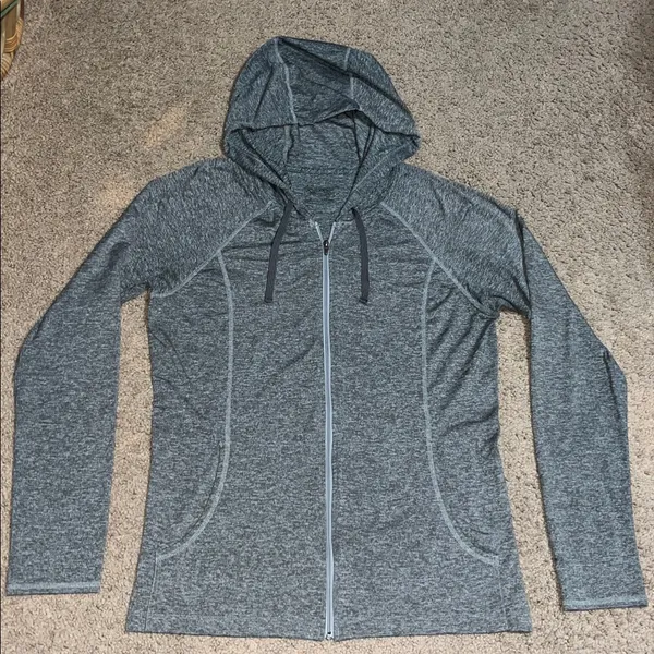 Patagonia‎ Seabrook Jersey Zip-Up Hoodie Heather Gray Large - Image 3