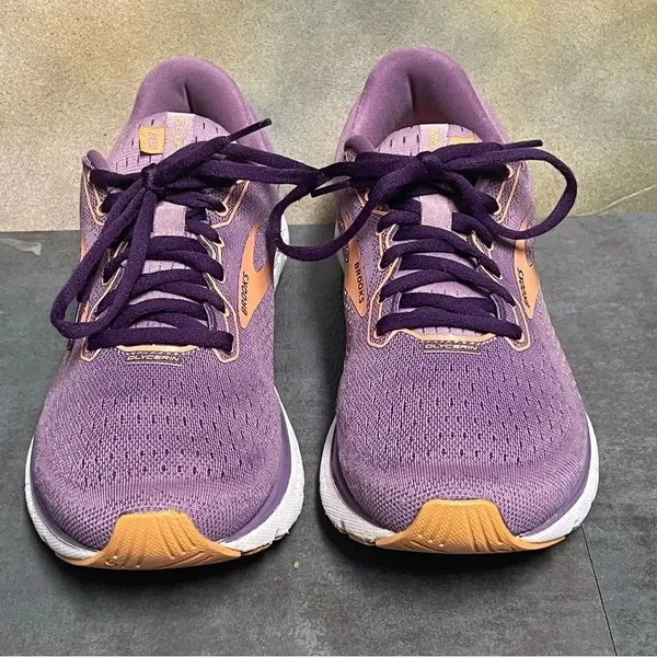 Brooks Glycerin 18 Purple Women's Running Shoes Size 10B - Image 5