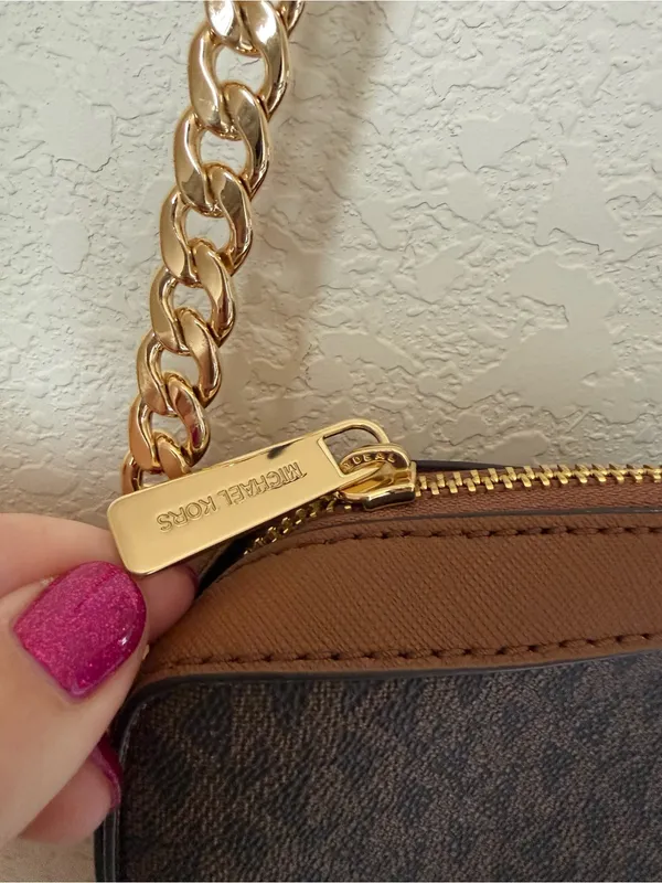 Michael Kors Jet Set Large Printed Logo Crossbody Bag - Image 4
