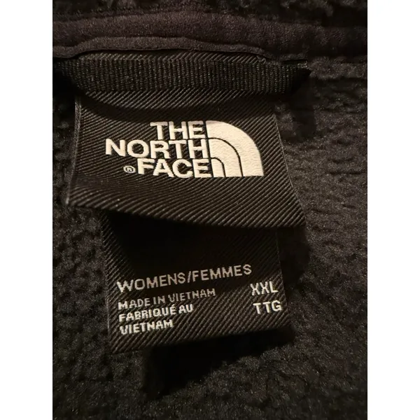 The North Face NF0A3LH8 Women’s XXL Black Full Zip Fleece‎ Jacket Cozy Gorpcore - Image 5