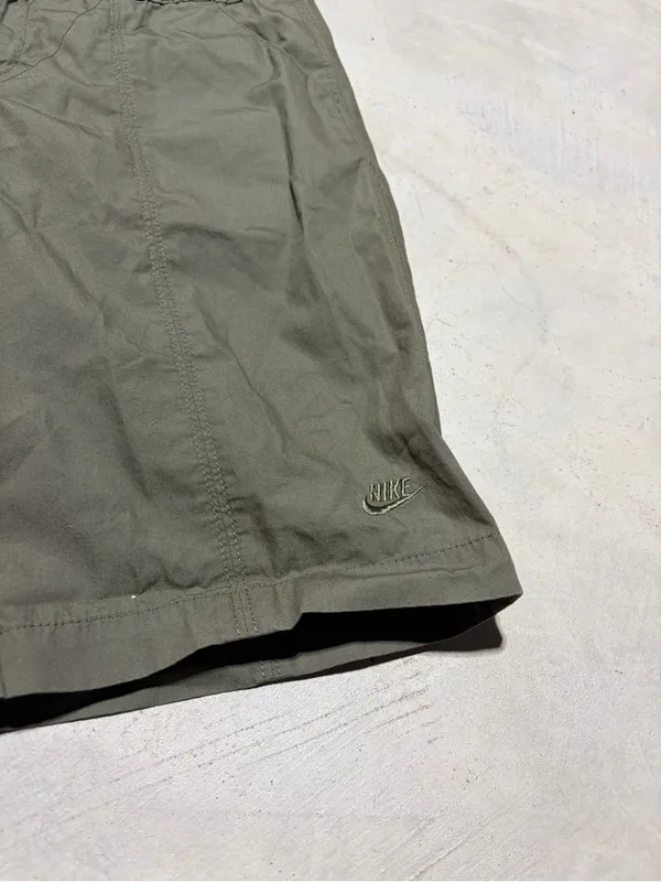 Nike Olive Green NWT Shorts MSRP$40 XS NOS 2007 Y2K - Image 2