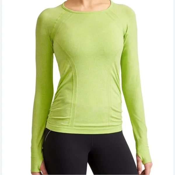 Athleta Fastest Track Running Activewear Long Sleeve Top Size S - Image 3