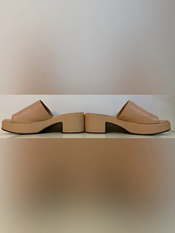 Seychelles Nude Platform Slide Clogs 8.5 - Image 3
