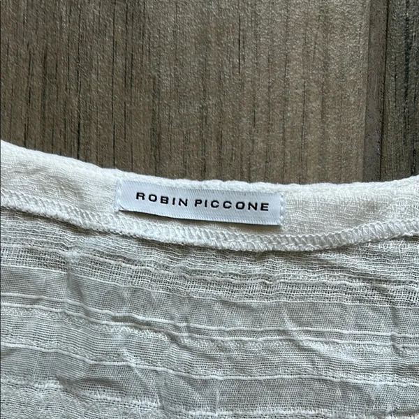 Robin Piccone White Ruffled Tiered Sundress - Image 2