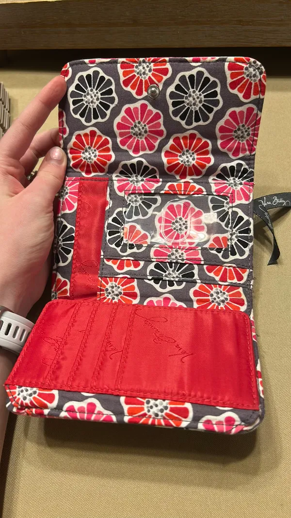 Vera Bradley Bag Purse With Matching Wallet - Image 6