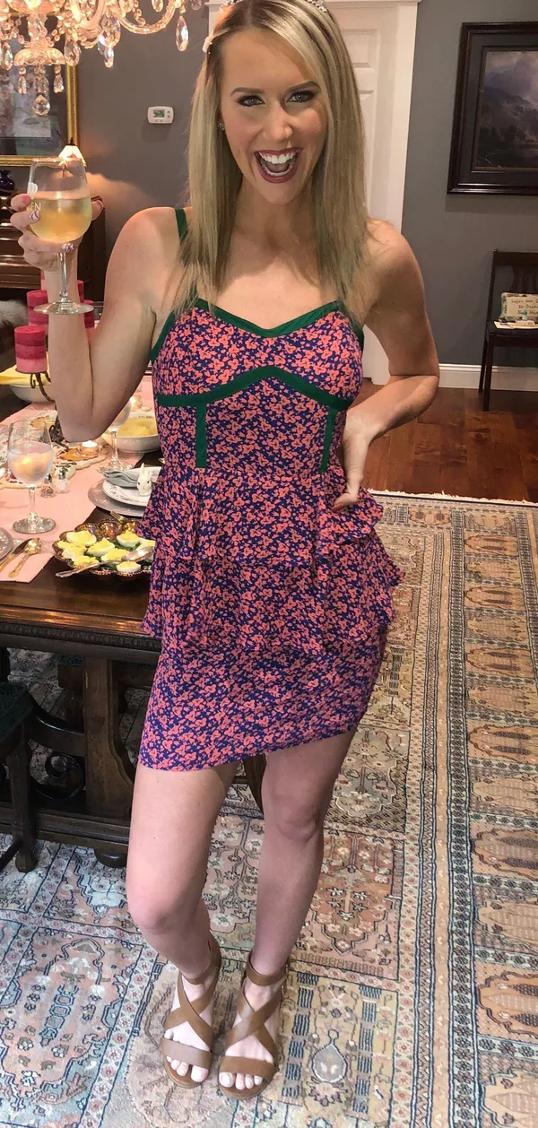 Flirty Floral Dress Multi - Image 2