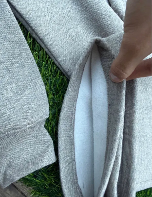 Essentials XXS dark oat Set hoodie n sweats Gray - Image 2