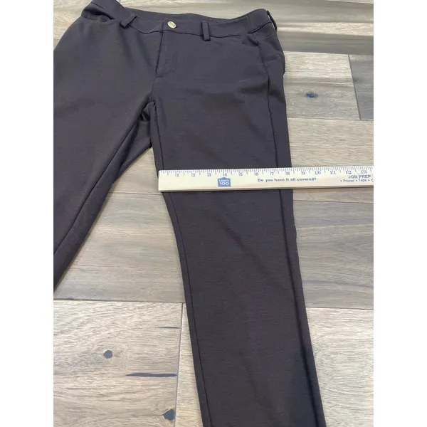 Michael Kors Brown Stretch Jegging Pants Size 2 Slim Fit - Image 9