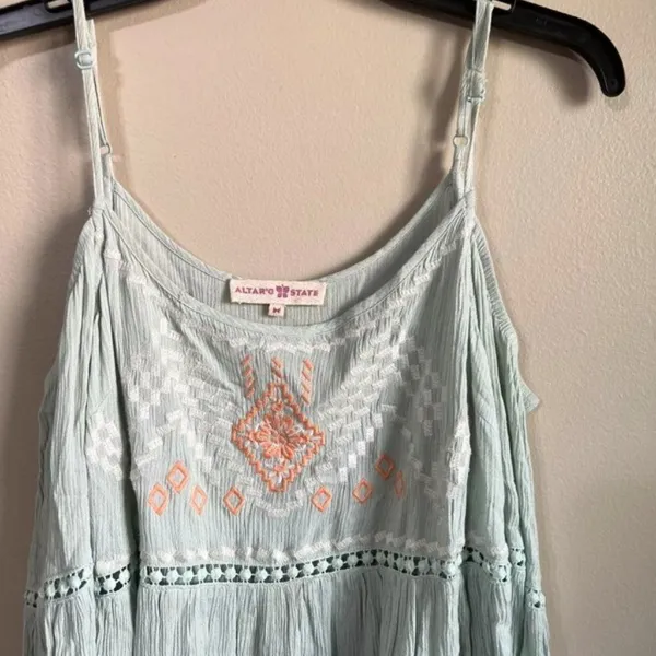 Altar'd state‎ medium cold shoulder mini dress - Image 2
