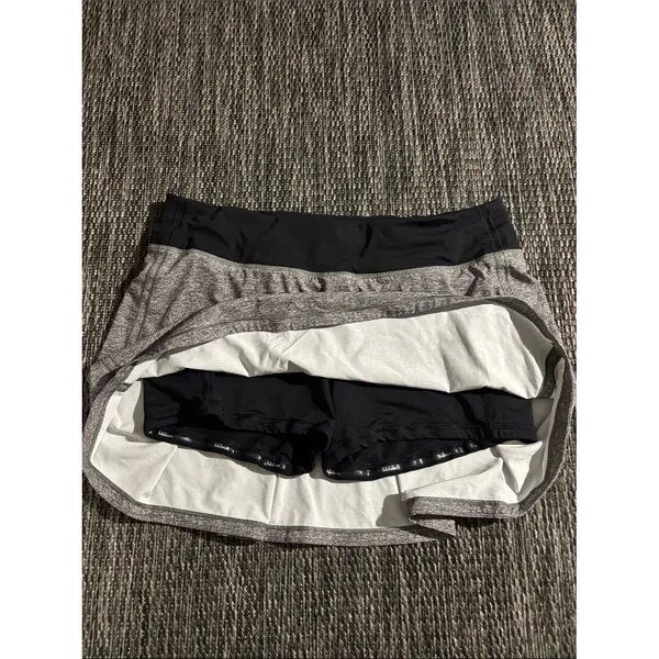 Lululemon Pace Rival Skirt Tall *No Panels 14.5" Heather Lux Multi Black Size 10 - Image 3