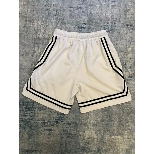 Nike White Black Dri-FIT Swoosh Fly Women's Basketball Shorts XS - Image 2