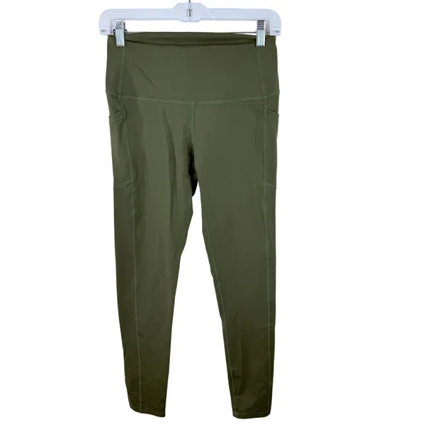 BuffBunny Sage Green Workout Leggings Size Large - Image 6