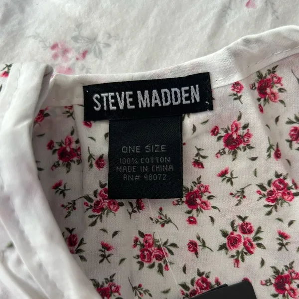 STEVE MADDEN floral ruffle collar - Image 6