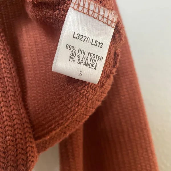 Earthbound Orange Bolero Cardigan Small Fairycore Fairy Grunge Knit Autumn Fall - Image 4