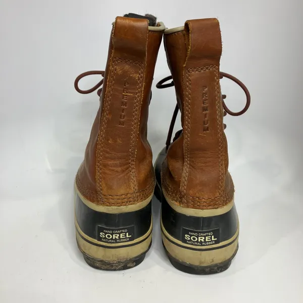 Sorel 1964 premium waterproof boots insulated leather rubber women's size‎ 10 - Image 7