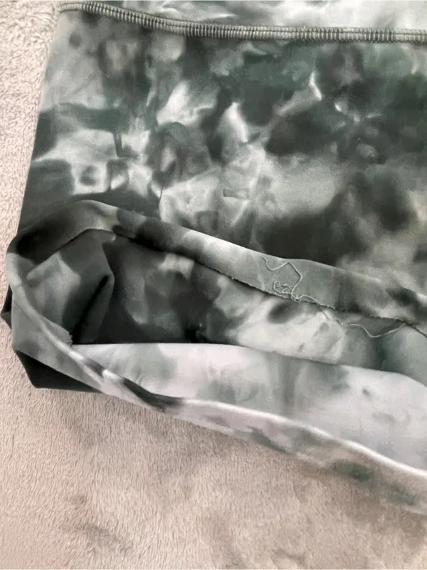 Lululemon biker shorts High-Rise Tie-Dye green activewear yoga Pilates gym 12 - Image 8