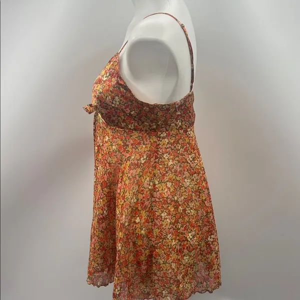 Victoria's Secret Multicolor Floral Baby Doll Small - Image 4