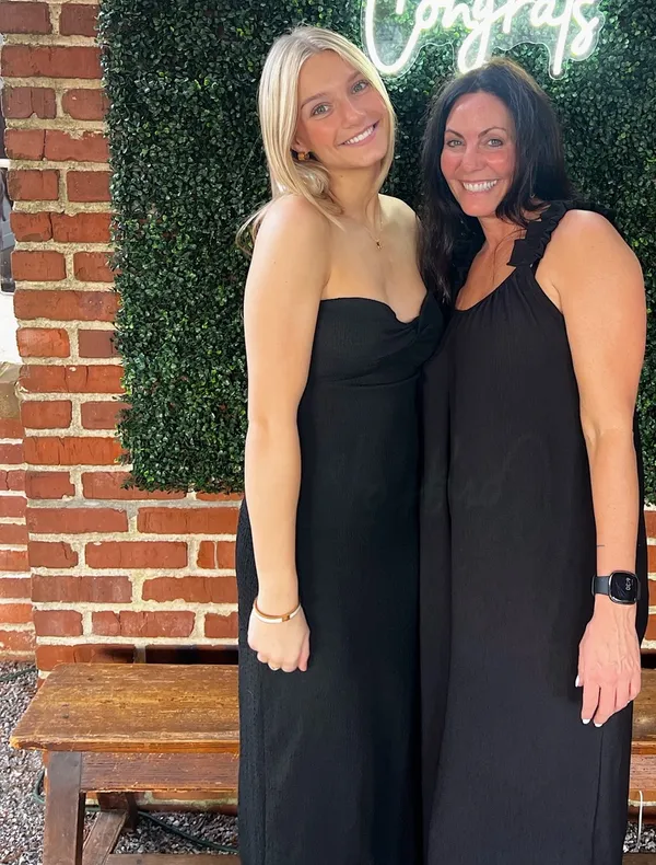 Black Target strapless dress - Image 2