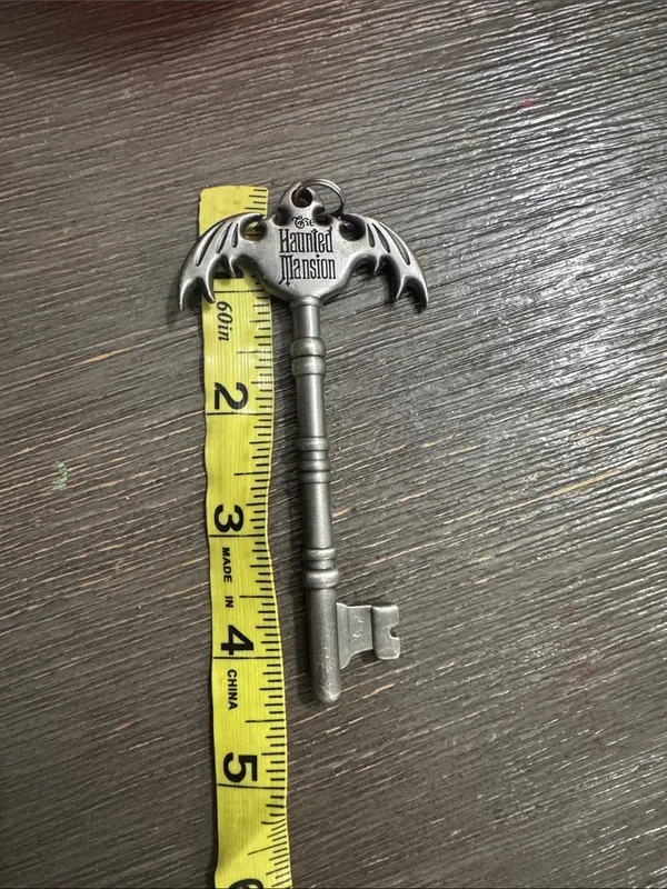 Disney Haunted Mansion Bat Wing Skeleton Key - Image 5