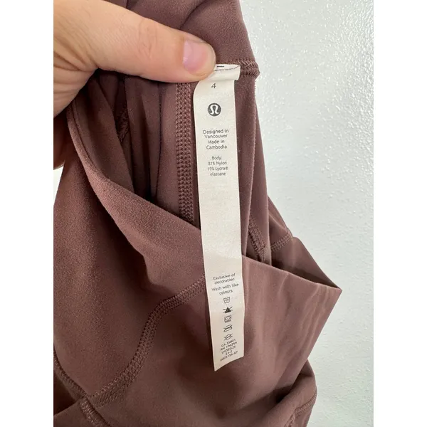 Lululemon Align High-Rise Wide-Leg Pant 31 Dark Oxide Nulu Yoga Pants Size 4 - Image 8