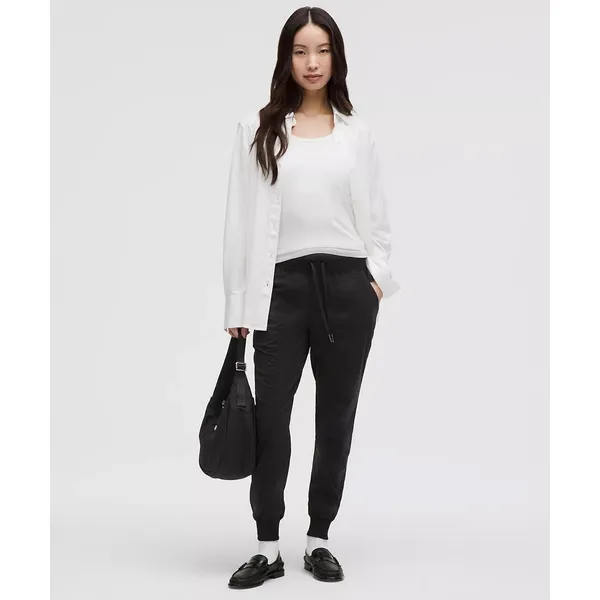 NWT Lululemon Dance Studio Mid-Rise Black Jogger Full Length size 8 Authentic - Image 3