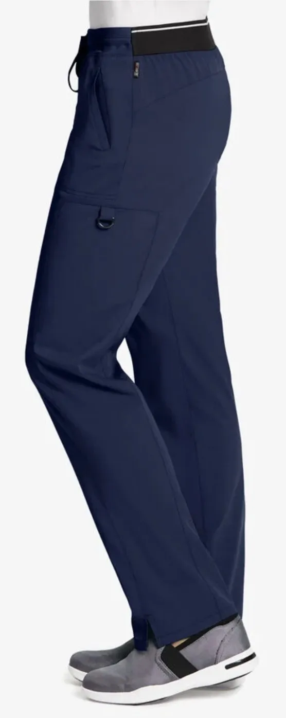 Grey's Anatomy by Barco Spandex Women's 3-Pocket Scrub Pants Medium Tall - Image 3