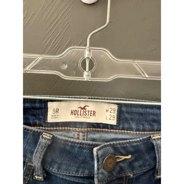 Hollister Y2k‎ Skinny Jeans Womens 9R W29 Medium Wash Low Rise Stretch Denim - Image 8