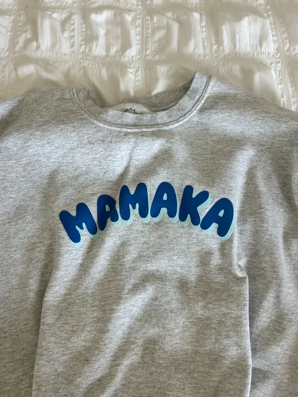 Mamaka sweatshirt Gray Size L - Image 2