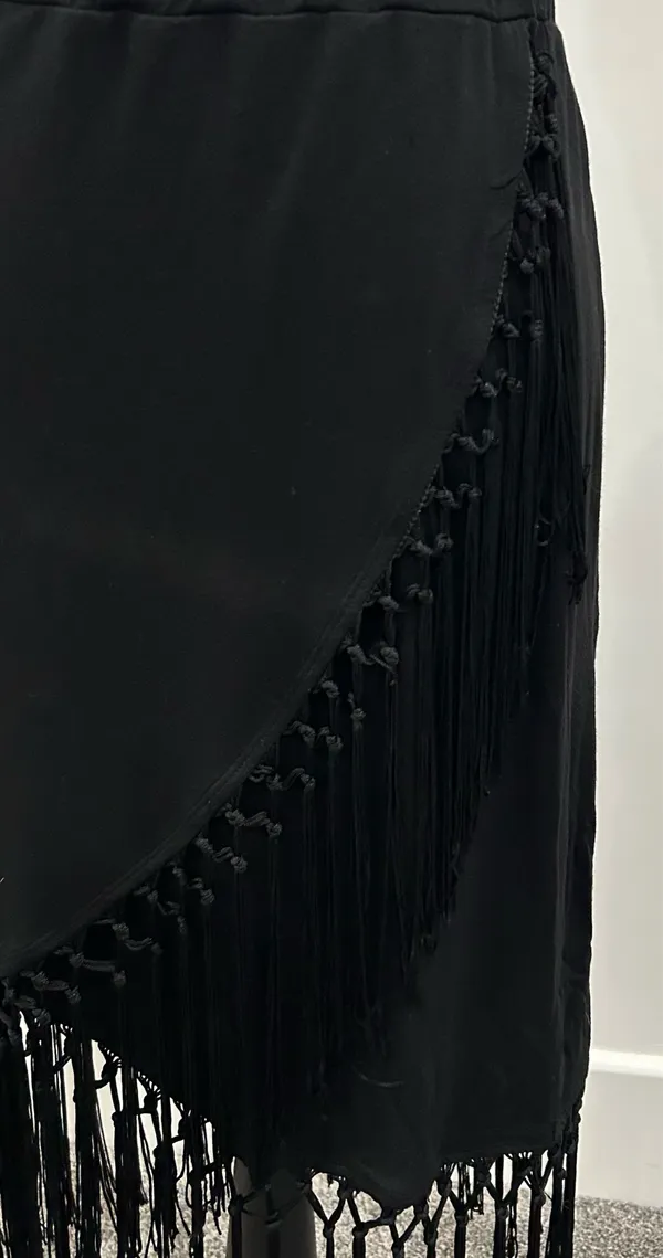 Alya Boho Fringe Skirt - Image 2