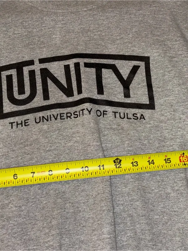 University of Tulsa Sweatshirt Black Wall Street Holy Ground Crewneck M - Image 6