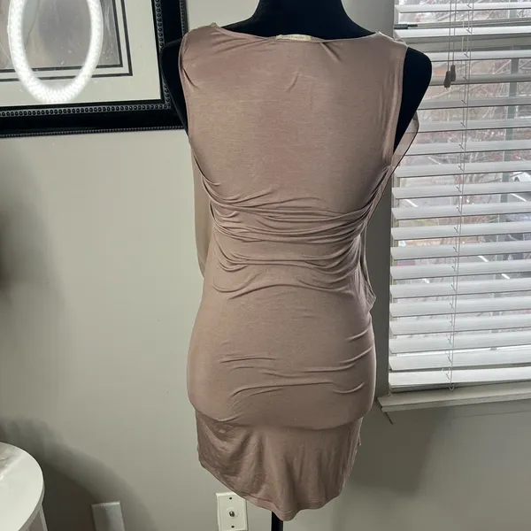 Intimissimi tank double layer tie front small‎ Tan - Image 8