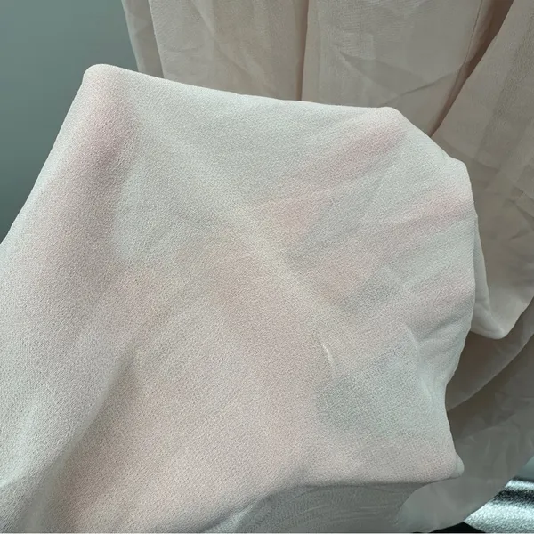 Birdy Grey Gwennie Chiffon Maxi Bridesmaid Dress in Pale Blush Pink Sz S NEW‎ - Image 10