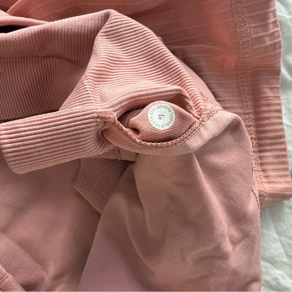lululemon athletica Pink Ribbed Tank Top - Image 5
