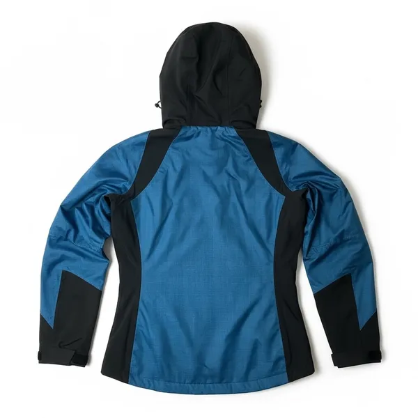 nau Women's Blue Black Lightweight Hooded Outdoor Jacket‎ Size S - Image 2